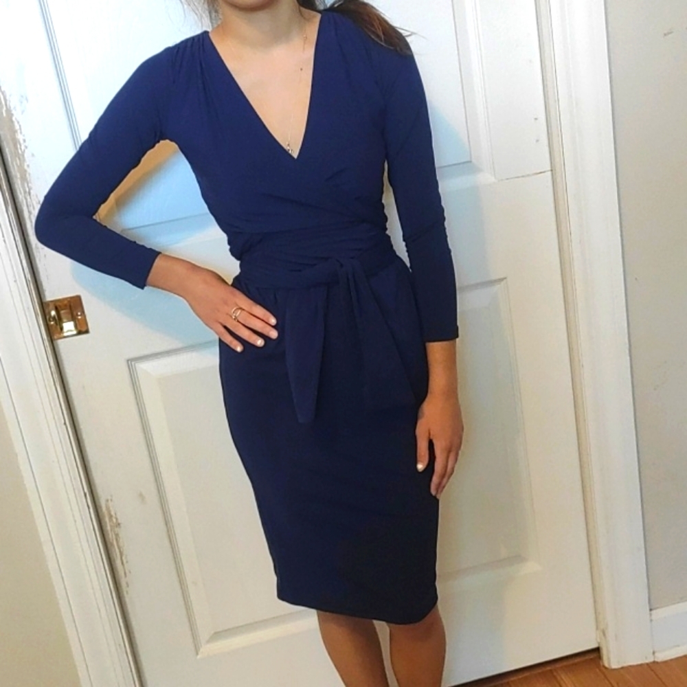 Undra Celeste Stunning Front Tie Dress
